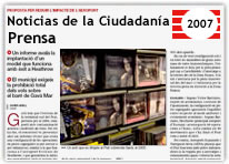 Portada de peridico con fotografa de cartulas de CD musicales