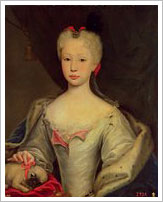 Barbara de Braganza (1758), Domenico Duprá. Museo Nacional del Prado