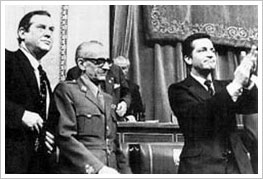 Investidura de Adolfo Suarez.
