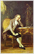 Gaspar Melchor de Jovellanos (1798), Francisco de Goya y Lucientes. Museo Nacional del Prado