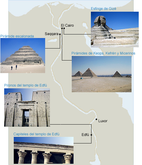 Mapa de Egipto