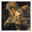 Saturno devora a su hijo (1815), Francisco de Goya y Lucientes. Museo Nacional del Prado