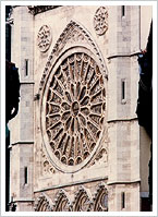 "Rosetón" Catedral de León