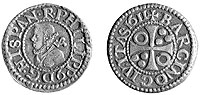 Moneda de la época de Felipe III (1611), Museo Nacional de Arte de Cataluña