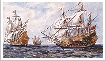 Veleros del siglo XVI. Museo Naval de Madrid