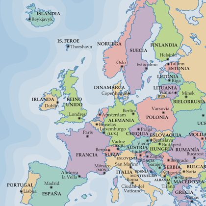 Mapa de Europa