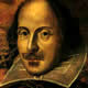 Cuadro con rostro de Shakespeare