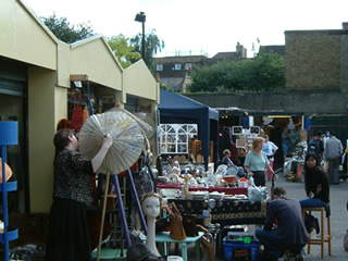 Mercado en calle